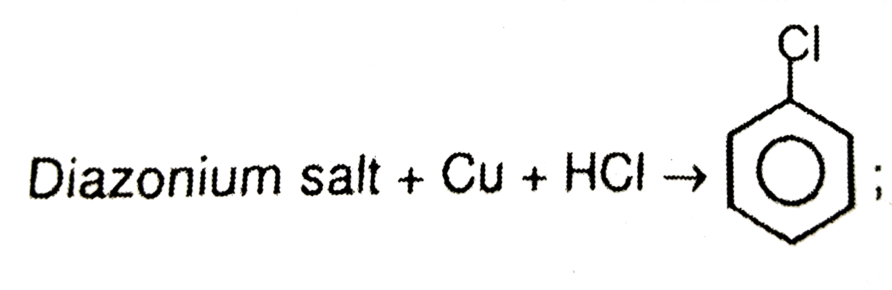 Diazonium salt , the reaction is known as
