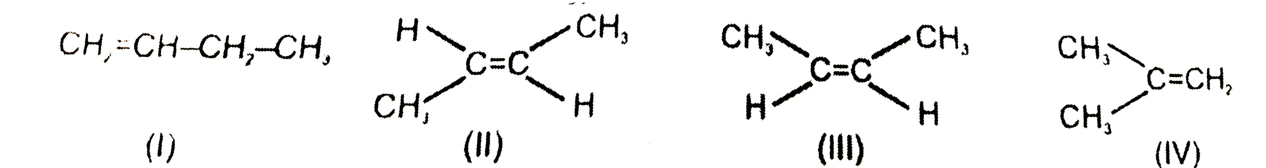 Hydrogenation of unsaturated hydrocarbons is an exothermic reaction. Due to hyperconjugation and resonance the stability of unsaturated hydrocarbons increases and the increase in stability is more due to resonance. Compound with same number of pi-bonds and more stability has lower heat of hydrogenation.   Heat of formation is defined as the energy evolved when a molecule is formed from its atoms. For isomers the more stable compounds has higher heat of formation.   The order of heat of formation of the following molecules is :