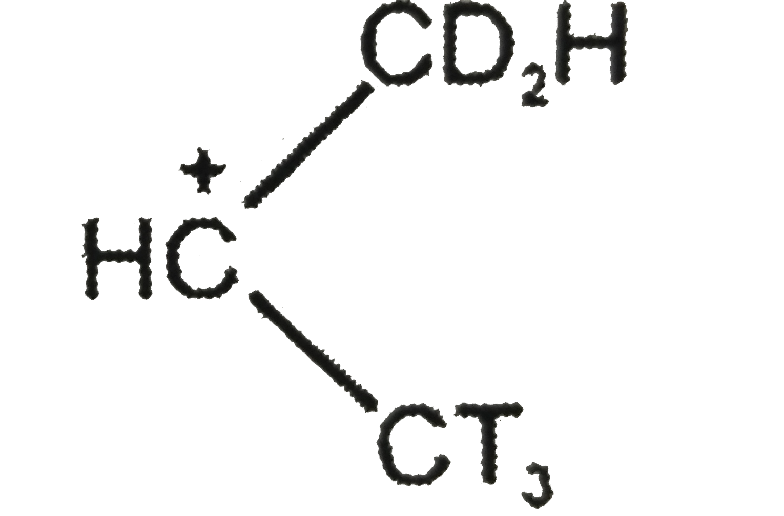 How many hperconjugative structures are possible in the following carbocation ?