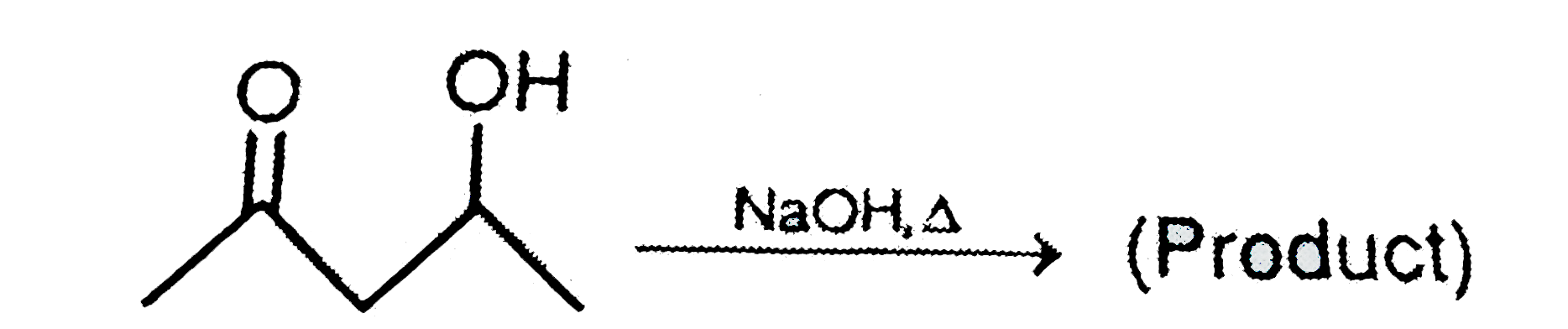 The major product of the above reaction is obtained by mechanism