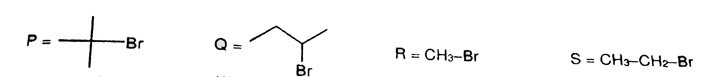 Correct order of E2//SN2 ratio is :