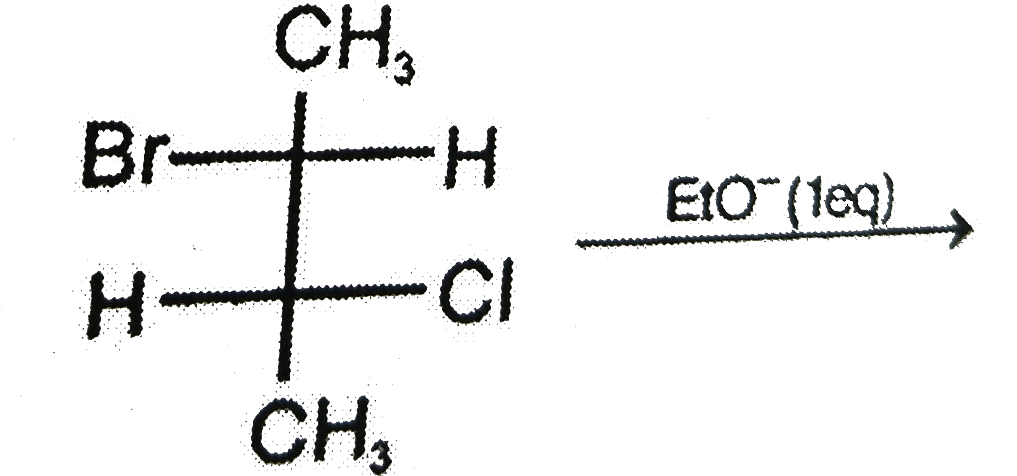 The major product of the following reaction is