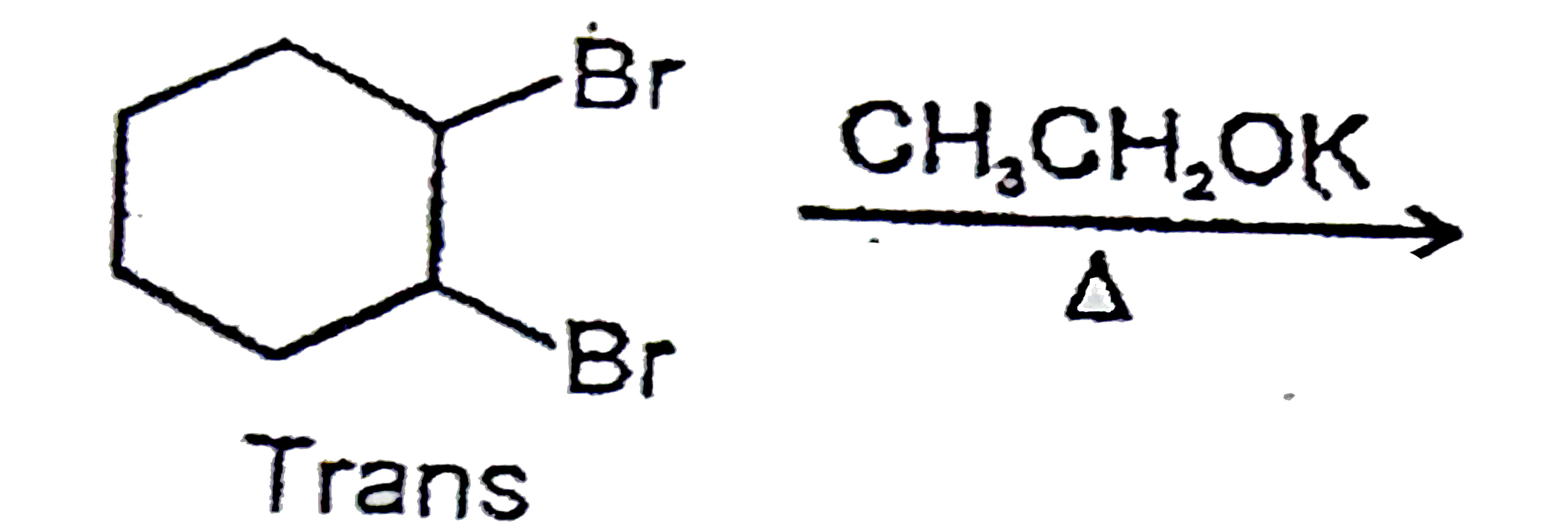 The most probable product in the following reaction is :