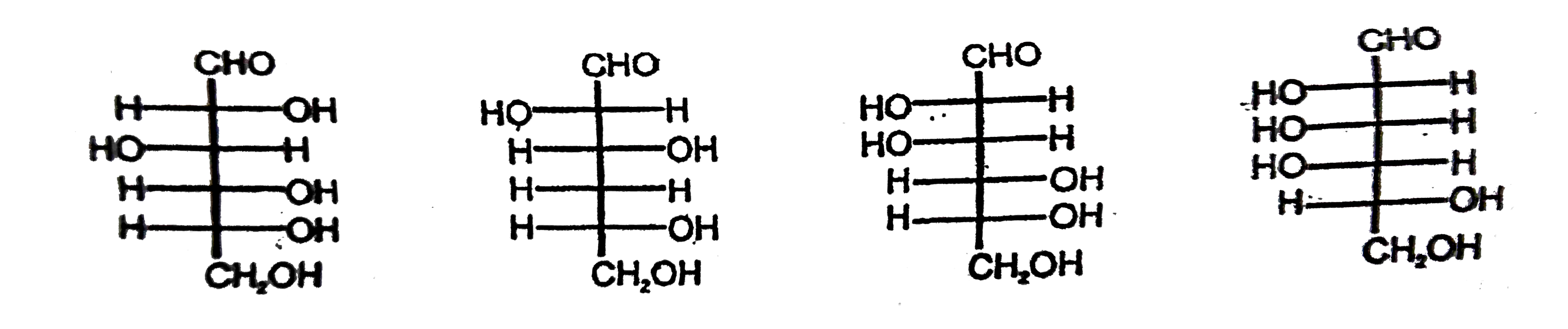 Which two of the following aldohexoses give the same osazone derivative ?