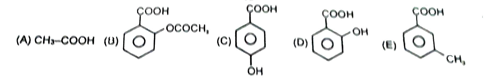 In how many of the following compound secondary suffix name is used as carboxylic acid ?