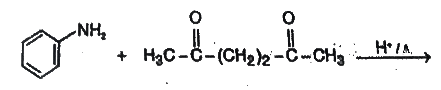 What will be the product of the following reaction