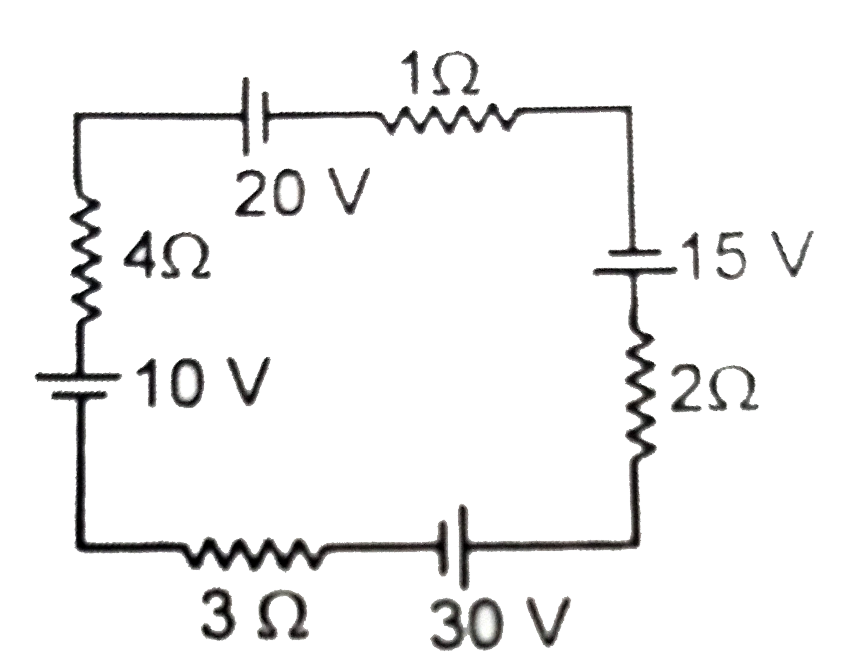 Find current in the circuit