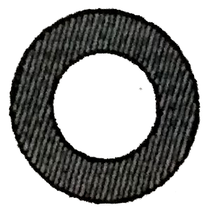 A circular hole is made in a plate. The plate is now heated. Which of the following statements is/are correct?