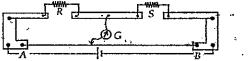 In the meter bridge shown in the above figure, the null point is found at a distance 33.7 cm from A and of the wire for particular values of R and S. If a resistance of 12Omega is connected parallel with S, the null point is found to be at 48.1 cm from B end. Determine the value of R and  S.