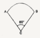संलग्न चित्र में, एक वृत्त का त्रिज्यखंड,जिसकी त्रिज्या 10.5  सेमी है, तो त्रिज्यखंड का परिमाप क्या है ? ( pi = 22//7 लें )