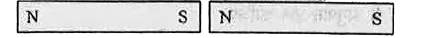 समान चुम्बकीय आघूर्ण M वाले दो सर्वसम पतले छड़ चुम्बकों को सम्पर्क में चित्रानुसार रखा जाता है | निकाय का चुम्बकीय आघूर्ण ज्ञात कीजिए |