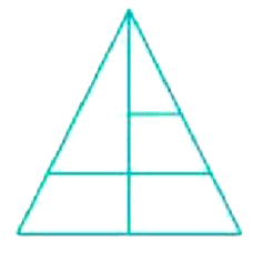 How many triangles are there in the given figure?