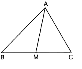 AM is median of triangleABC, prove that (AB+BC+CA)gt2AM.