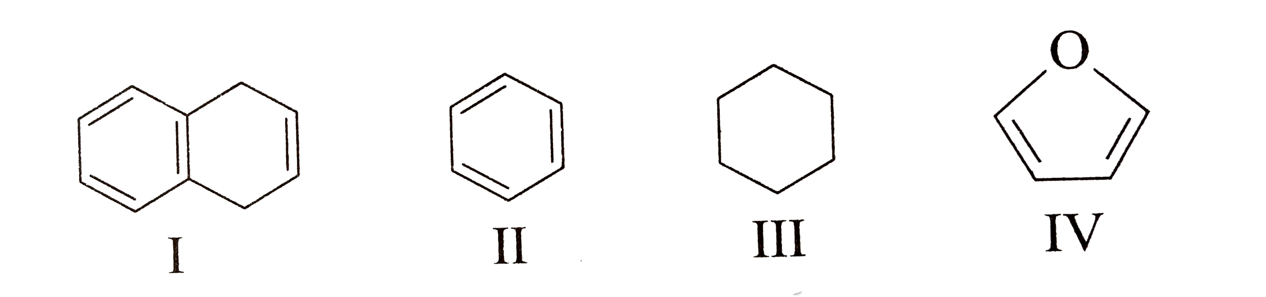 Which of the following compounds will show sromatic character?