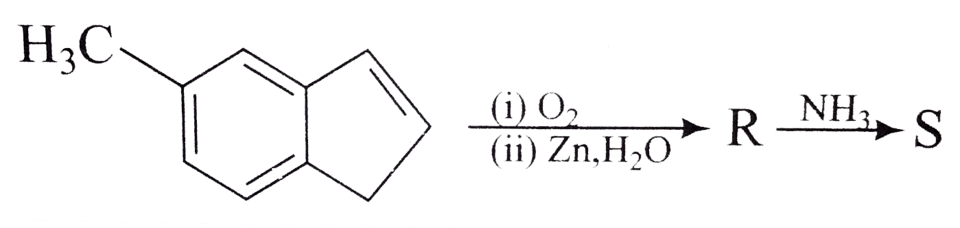 In the following reactions the product S is