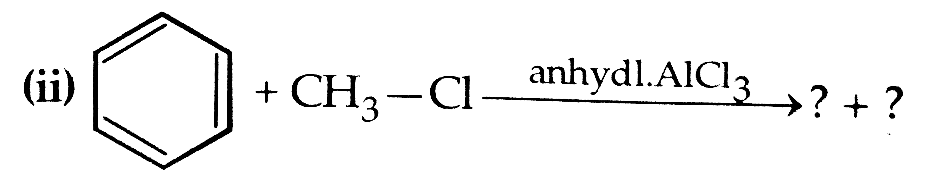 Write the product of the following reaction :   (i) CH(3)-Cl+KCNrarr?    (ii)