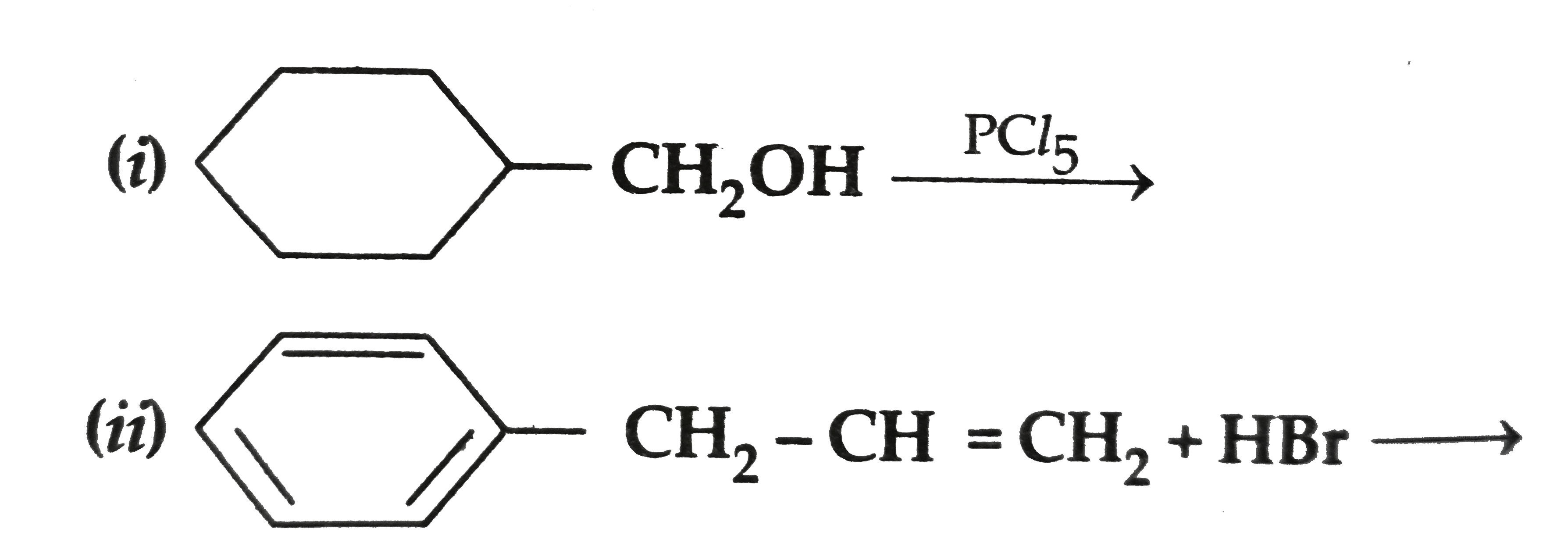 (a) Draw the structures of major monohola prodcuts in each of the following reactions : 3   (i)   (b) Which halogen compound in each following pairs will react faster in S(N)2 reaction   (i) CH(3)Br or CH(3)I    (ii) CH(3)C-CI or CH(3)-CI