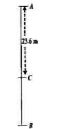 A stone is thrown vertically downwards with a velocity of 2 m