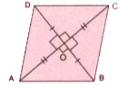 If the diagonals of a quadrilateral bisect each other at right angle, prove that the quadrilateral is a rhombus.   A rhombus has all its four sides equal.