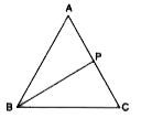 In the following figure, ABC is an equilateral triangle and P is any point in AC, prove that :   (i) BP gt PA   (ii) BP gt PC