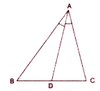 In the figure, given alongside, AD bisects angle BAC. Prove that :   (i) AB gt BD   (ii) AC gt CD   (iii) AB+AC gt BC