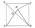 The given figure shows a square ABCD and an equilateral triangle ABP. Calculate:       anglePCD