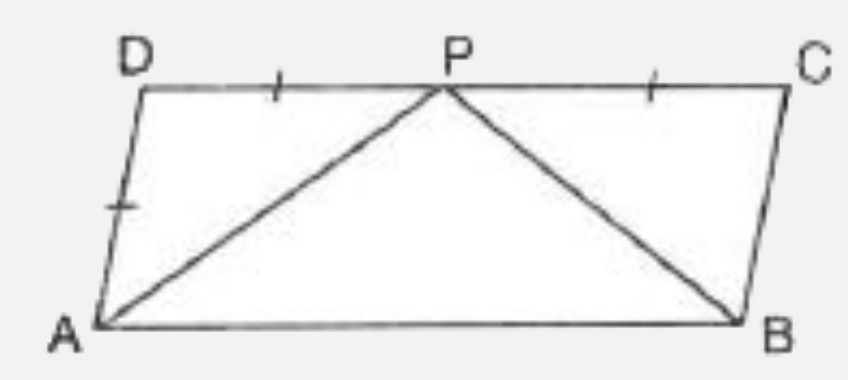 In the following figure, ABCD is a parallelogram. Prove that:      BP bisects angle B