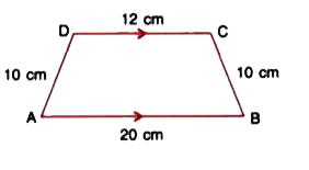 For each terapezium given below, find its area.