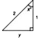 From the following figure, find :      (secx^@ - tanx^@) (secx^@+ tanx^@)