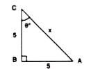 Use the given figure to find :      sin^(2)theta^(@)-cos^(2)theta^(@)