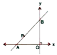 In the given figure, line APB meets the x-axis at point A and y-axis at point B. P is the point (-4, 2) and AP : PB = 1 : 2. Find the co-ordinates A and B .