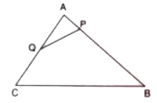 In the given figure, AP = 8 cm, BP = 22 cm, AQ = 12 cm and QC = 8 cm      If PQ = 14 cm, find BC.