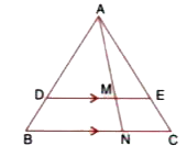 In the given figure, DE////BC, AE = 15 cm, EC = 9 cm, NC = 6 cm and BN = 24 cm.      Write all possible pairs of similar triangles.