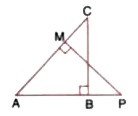 In the given figure, DeltaABC  and DeltaAMP are right angled at B and M respectively.   Given AC = 10 cm, AP = 15 cm and PM = 12 cm.       Find : AB and BC.