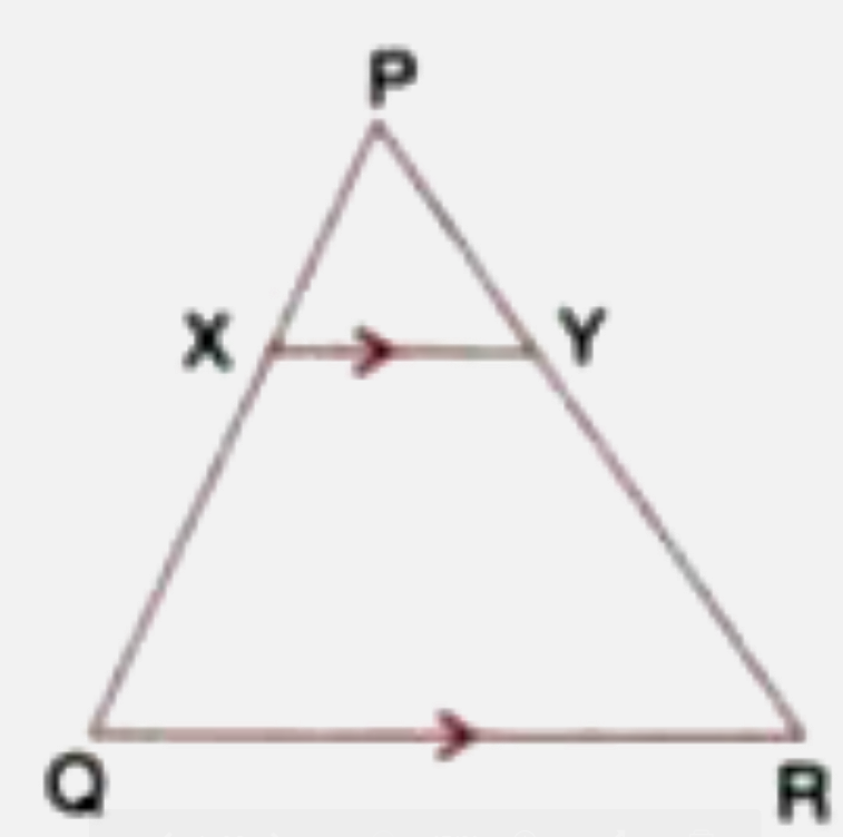The given figure shows P a triangle PQR in which XY is parallel to QR. If PX : XQ = 1:3 and QR = 9 cm, find the length of XY. Further, if the area of DeltaPXY = x cm^2, find, in terms of x, the area of :   triangle PQR.