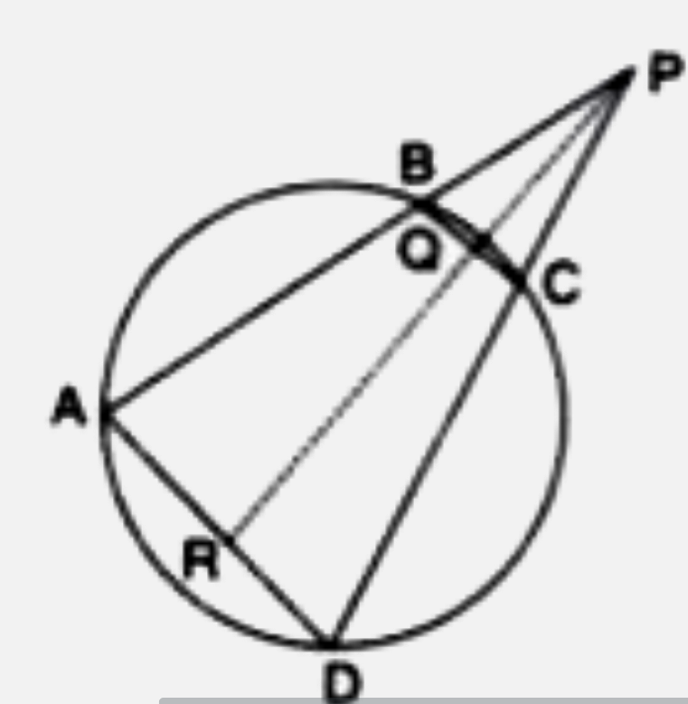 In the given PR is the bisector of angle BPC.It meets BC and AD at points Q and R respectively. Prove that:       angle ARQ = angle BQR
