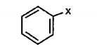 In the electrophilic substitution of the compound shown below more than 80% of the meta - isomer was obtained as the major product. So the substituent 'X shown in the compound is :