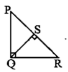 POR ସମକୋଣୀ ତ୍ରିଭୁଜରେ m angle Q = 90^@ ଓ overline(QS) |\| overline(PR) , PS = 8 ସେ.ମି. ଓ SR = 2 ସେ.ମି. ହେଲେ PQର ଦୈର୍ଘ୍ୟ କେତେ ସେ.ମି.?