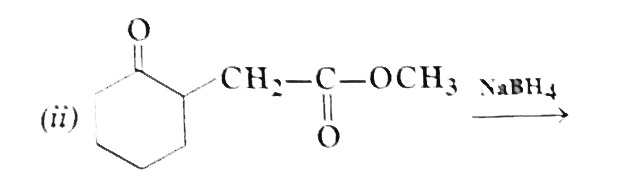 Write the structures of the products of the following reactions :   (i) CH(3)-CH=CH(2) overset(H(2)O //H^(+))(rarr) (ii)    (iii) CH(3)-CH(2)-underset(CH(3))underset(|)(CH)-CHO overset(NaBH(4))(rarr)
