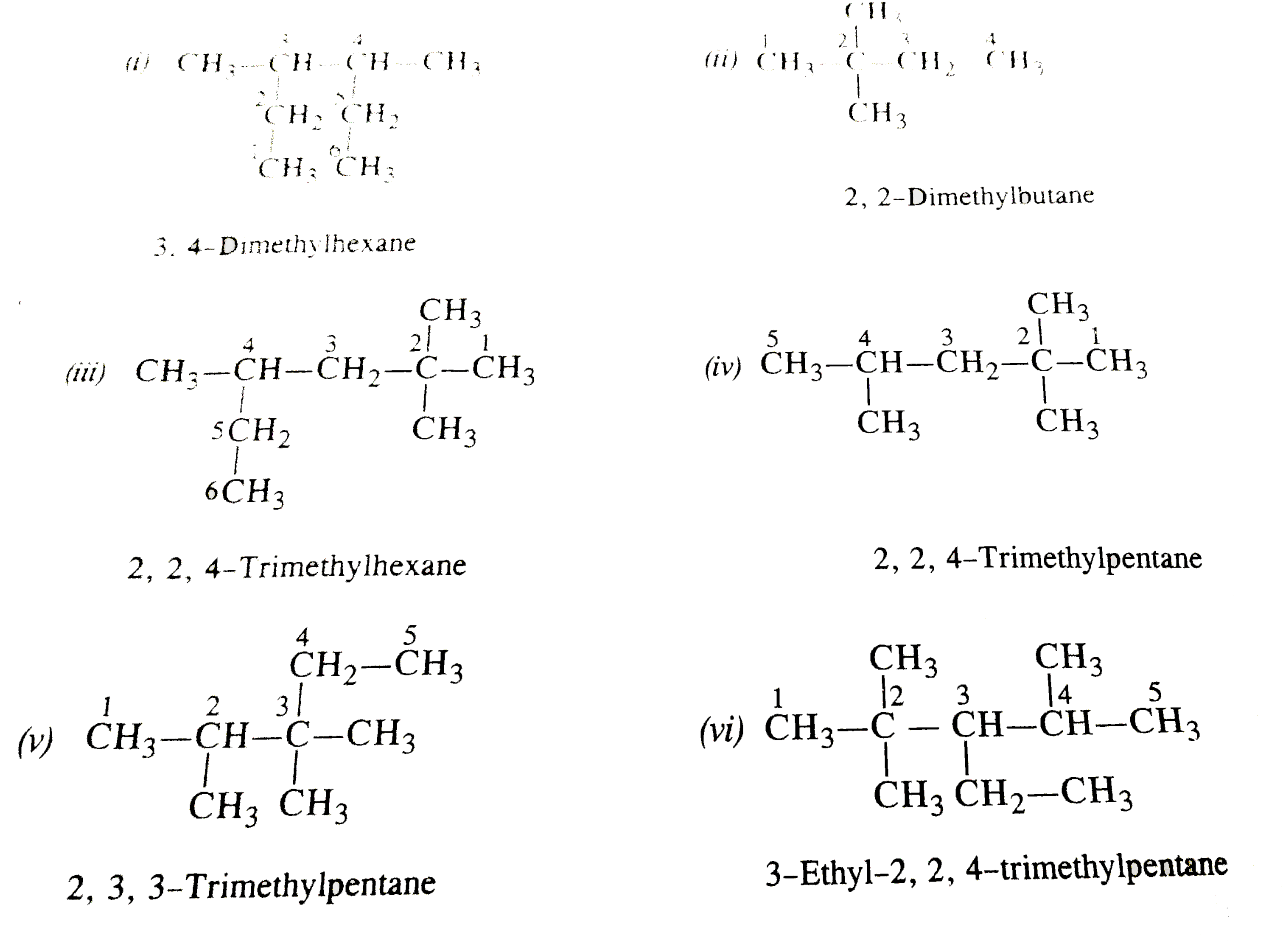 List The IUPAC Name Of The Following Compounds Chemistry, 50% OFF