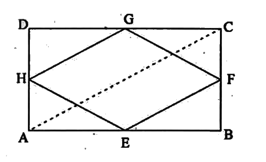 If E,F, G and H are respectively the mid-points of the sides of a parallelogram ABCD, show that ar (EFGH) = (1)/(2) ar (ABCD)