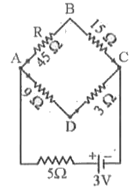 सेल का आंतरिक प्रतिरोध नगण्य मान कर चित्र में दिये गये परिपथ में निम्नलिखित की गणना कीजिये   5Omega  के प्रतिरोध में प्रवाहित धारा