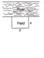 There is a rectangular land on the bank of the river on which the farmer and his family grows the crops but wild animals graze all the crops. So farmer and his family decided to enclose his rectangular field with 4000 meter fencing leaving from the side of river.   Give answer for question:  What is the maximum area of the plot ?