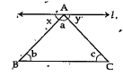 According to the adjacent figure which of the following is correct where l||BC?