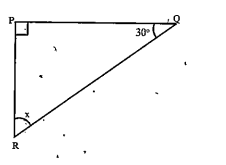 Find the value of the unknown x in the following diagrams :