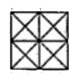 Count the number of triangles and squares in the given figure.