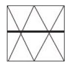 How many triangles are there in the following figure?