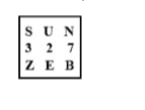 Select the option that most closely resembles the mirror image of the given figure, when mirror is placed to right side of the figure.