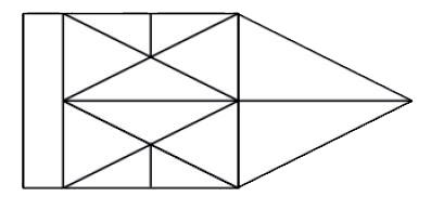 How many triangles are present in the given figure ?