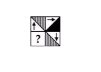 Which answer figure will complete the pattern in the question figure ?